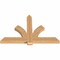 Ekena Millwork Redmond Smooth Timber Gable Bracket, Western Red Cedar, 60"W x 40"H x 3 1/2"D x 5 1/2"F, 16/12 Pitch GBW060X40X0406RED00SWR - alternate 4